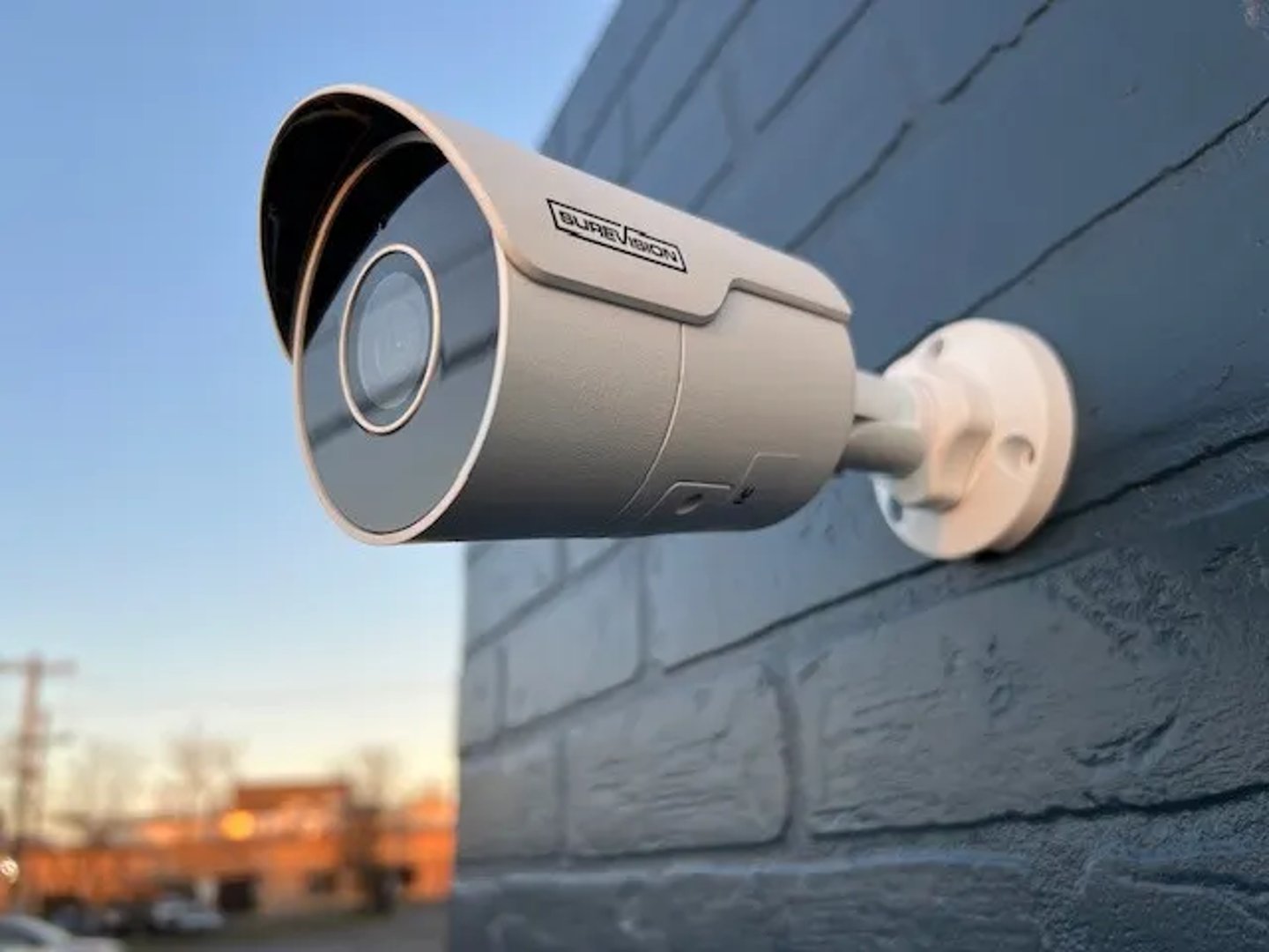 Commercial CCTV camera installation