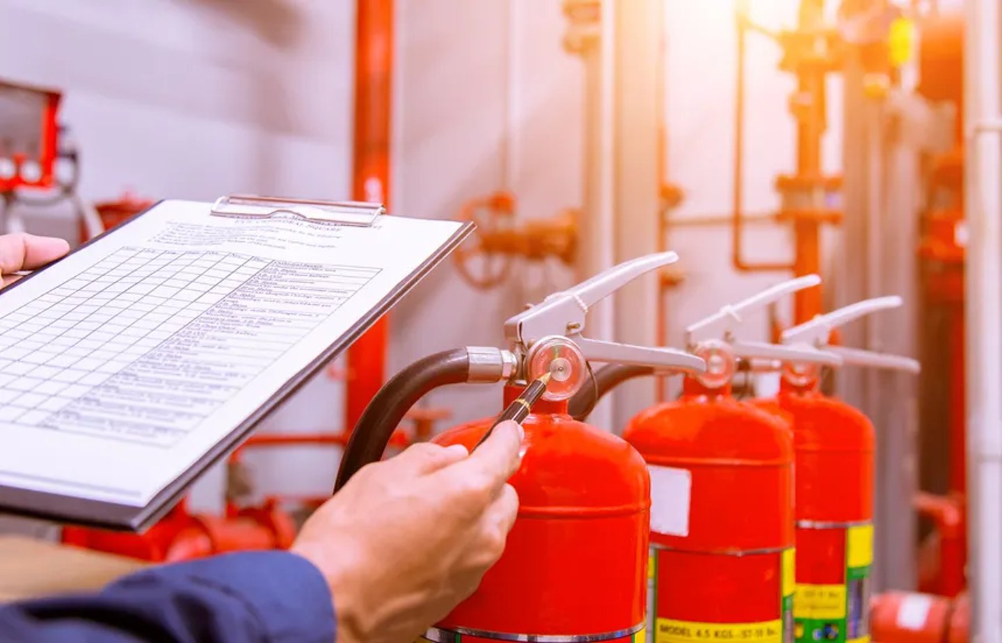 Fire extinguisher supply and installation